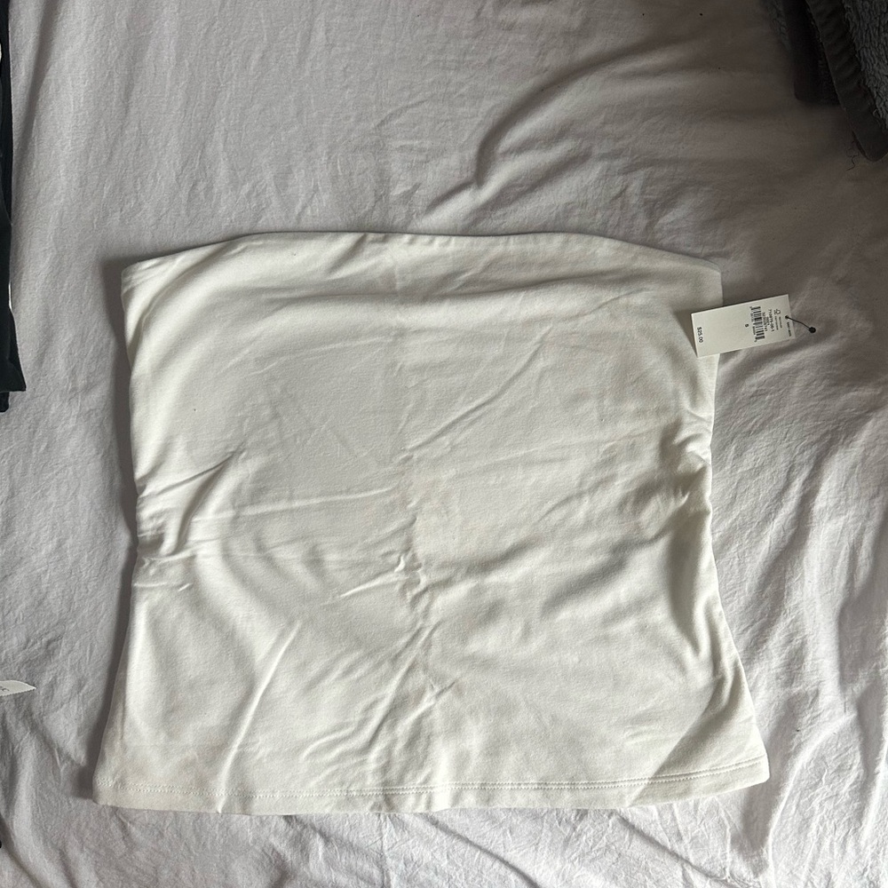 Banana Republic White Strapless Tube Top